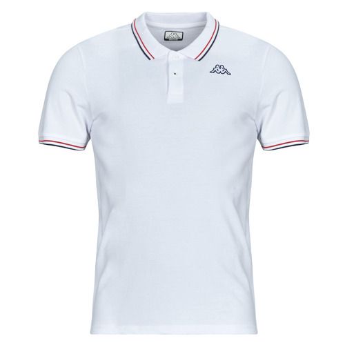 Polo Uomo Kappa EZIO2 Bianco - Maglietta elegante e versatile per il tuo guardaroba, ideale per attività sportive e casual. Realizzata con materiali di alta qualità, offre comfort e stile. Acquista ora la Polo Kappa EZIO2 Bianco per un look moderno e sportivo!