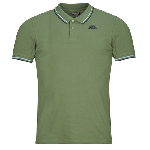 Polo Uomo Kappa EZIO2 Kaki - Elegante e comoda, questa polo Kappa è perfetta per un look casual. Realizzata in materiale di alta qualità, offre comfort e stile. Ideale per l'uso quotidiano e perfetta per ogni occasione. Acquista la polo Kappa EZIO2 Kaki e aggiungi un tocco di classe al tuo guardaroba.