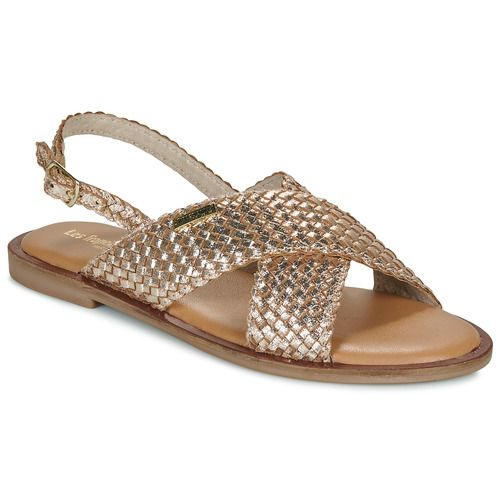Sandali donna Les Tropéziennes par M Belarbi DOA Oro, eleganti e versatili, perfetti per ogni occasione estiva. Design chic e raffinato, ottimi per abbinamenti con abiti leggeri o casual. Scopri il comfort e lo stile dei nostri sandali oro, un must-have nel tuo guardaroba. Acquista ora i sandali Les Tropéziennes DOA Oro per un look alla moda!