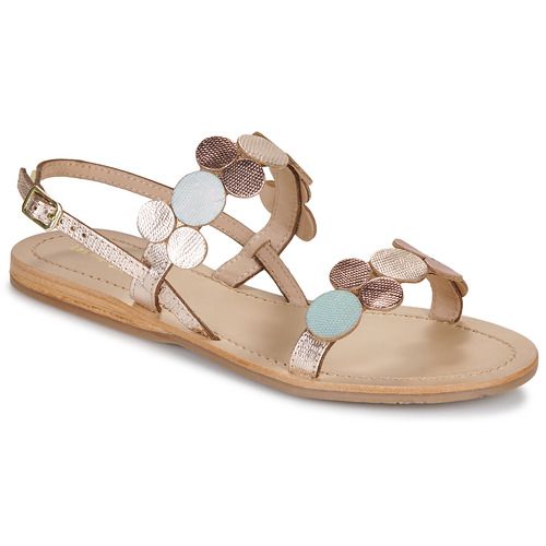 Sandali HOLLYDOT da donna della marca Les Tropéziennes par M Belarbi, caratterizzati da un design elegante e moderno, disponibili in colorazione estiva. Perfetti per ogni occasione, questi sandali offrono comfort e stile per le giornate calde. Un must-have per il tuo guardaroba estivo, ideali da abbinare con outfit casual o più sofisticati. Acquista ora i sandali HOLLYDOT per un look chic e alla moda.