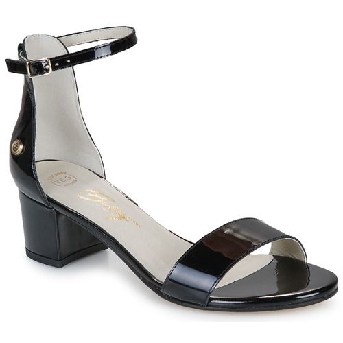 Sandali Betty London JOY Nero per donna, eleganti e versatili, ideali per ogni occasione. Design raffinato con tacco moderato, perfetti per abbinamenti trendy. Comfort e stile in un unico prodotto.