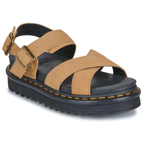 Sandali Donna Dr. Martens Voss II in suede tan, caratterizzati da un design elegante e confortevole. Ideali per la stagione estiva, questi sandali offrono stile e praticità, perfetti per ogni look casual. Acquista ora i tuoi Sandali Dr. Martens Voss II in suede tan per un tocco di moda e comfort.