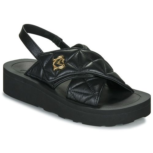 Sandali Love Moschino WAVE SANDAL per donna, caratterizzati da un design elegante e moderno. Questi sandali estivi offrono comfort e stile, ideali per ogni occasione. Perfetti per completare il tuo look estivo con un tocco di classe. Disponibili in diverse taglie, sono l'accessorio ideale per le fashionista!
