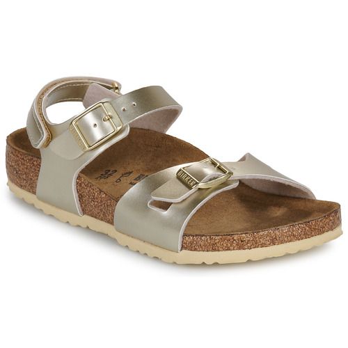 Sandali bambini ragazza BIRKENSTOCK  Rio AS Kids BF Electric Metallic Gold BIRKENSTOCK 4067707060696