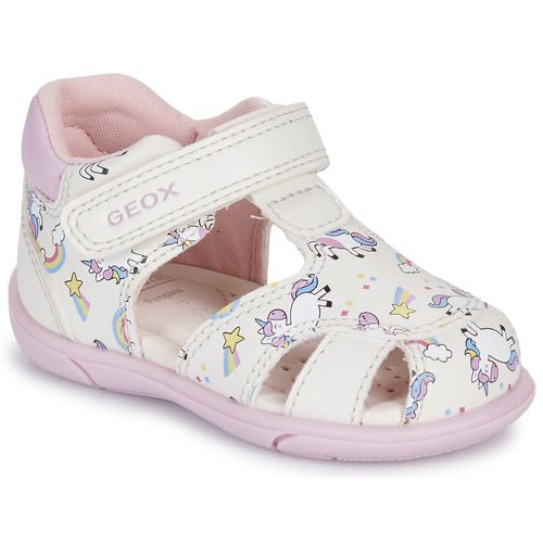 Sandali bambini ragazza Geox  B SANDAL ZAPITO GIRL  Bianco Geox 8058192265402