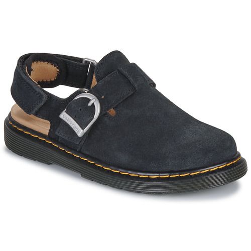 Scarpe bambini ragazza Dr. Martens  Jorgie J Mule Black Bronx Suede  Nero Dr. Martens 190665723373