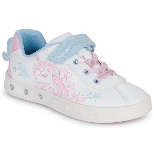 Scarpe bambini ragazza Geox  J SKYLIN GIRL  Bianco Geox 8058192169236