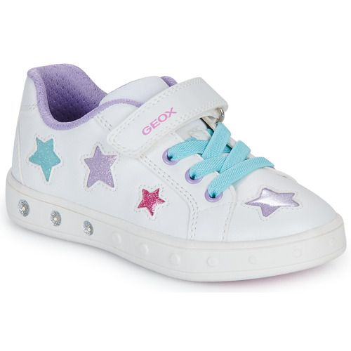 Scarpe bambini ragazza Geox  J SKYLIN GIRL  Bianco Geox 8058192169250