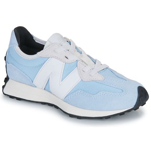 Scarpe bambini ragazza New Balance  327  Blu New Balance 197968230782