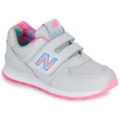 Scarpe bambini ragazza New Balance  574  Grigio New Balance 197968226150