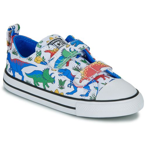 Scarpe bambini ragazzo Converse  CHUCK TAYLOR ALL STAR 2V  Multicolore Converse 194435470689