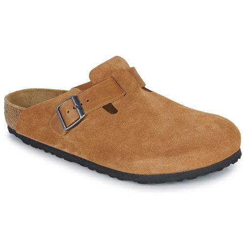 "Scarpe BIRKENSTOCK Boston LEVE/LEOI Cognac Marrone, ciabatta uomo in pelle di alta qualità, comoda e versatile per ogni occasione. Perfette per un look casual ed elegante, queste ciabatte offrono supporto ideale per il piede. Acquista ora il tuo paio di BIRKENSTOCK Boston per il massimo comfort e stile."