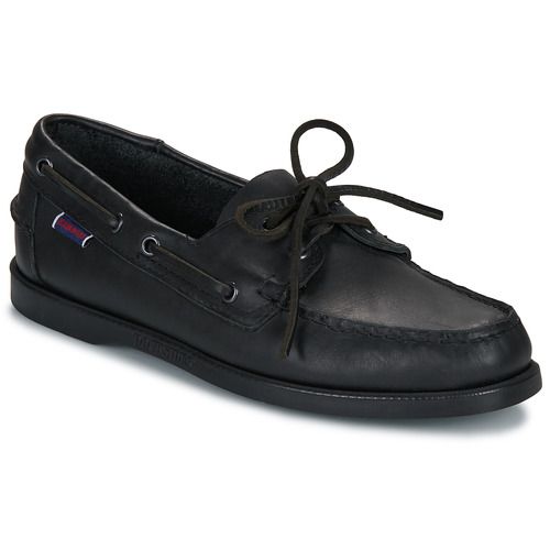 Scarpe da barca Uomo Sebago PORTLAND Nero, eleganti e pratiche, perfette per la stagione estiva. Realizzate in pelle resistente, queste scarpe offrono comfort e stile. Ideali per il tempo libero e l'uso quotidiano, si abbinano facilmente a qualsiasi look casual. Acquista ora le Sebago PORTLAND per un tocco di classe nel tuo guardaroba.