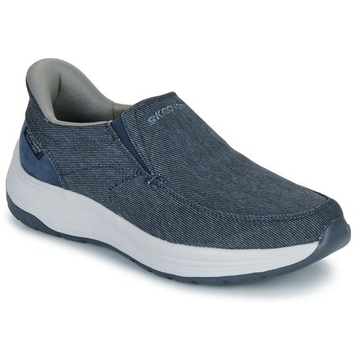 Scarpe uomo Skechers SLIP-INS: DECKLAN Blu, slip-on comode e fashionable, ideali per il tempo libero e l'uso quotidiano. Design raffinato e versatile per ogni outfit. Acquista ora le Skechers SLIP-INS: DECKLAN Blu per un comfort senza pari.