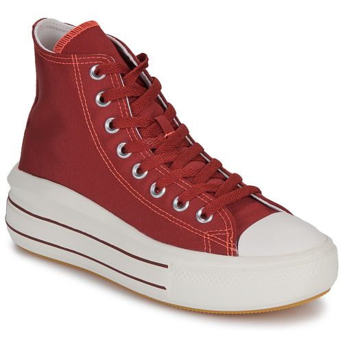 Sneakers alte donna Converse CHUCK TAYLOR ALL STAR MOVE PLATFORM RETRO SPORT in stile rétro, caratterizzate da una suola piatta e un design elegante, ideali per un look casual e alla moda. Perfette per ogni occasione, queste sneakers offrono comfort e versatilità, risultando un must-have nel guardaroba femminile. Acquista ora le tue Converse CHUCK TAYLOR per un tocco di originalità e stile.