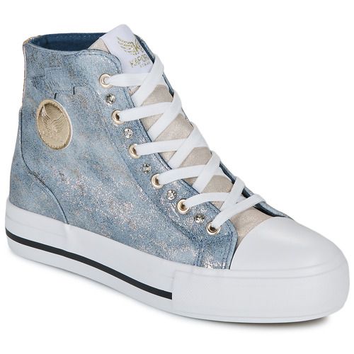Sneakers alte Kaporal TATTOO Donna in ecopelle nera con dettagli bianchi. Design elegante e moderno, perfette per l'uso quotidiano e per aggiungere stile ad ogni outfit. Acquista ora le sneakers alte Kaporal TATTOO per un look alla moda e confortevole.