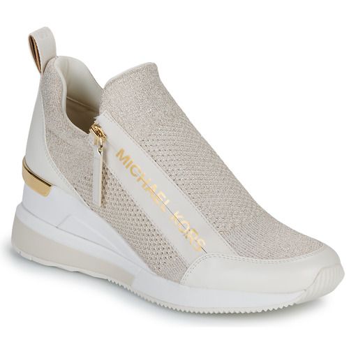 Sneakers alte donna MICHAEL Michael Kors WILLIS WEDGE TRAINER, eleganti e alla moda, con design wedge per un look sofisticato. Realizzate con materiali di alta qualità, ideali per ogni occasione. Scopri il perfetto equilibrio tra comfort e stile con queste scarpe sportive. Acquista ora e aggiungi un tocco di classe al tuo guardaroba!