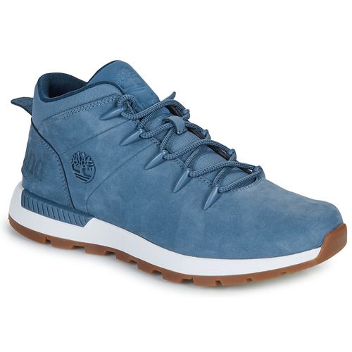 Sneakers alte uomo Timberland SPRINT TREKKER MID LEATHER in blu, perfette per un look sportivo e alla moda. Scarpe ideali per escursioni e attività all'aperto, realizzate con materiali di alta qualità per garantire comfort e durata. Disponibili per chi cerca stile e funzionalità in un'unica calzatura.
