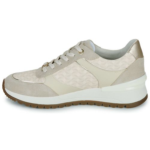 Geox D5500A00422C1SH6 Bianco Sneakers basse Donna - 4