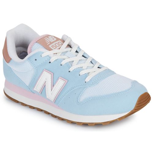 Sneakers basse New Balance 500 Blu Donna - eleganti e confortevoli, ideali per il tempo libero e l'uso quotidiano. Perfette per completare qualsiasi outfit con stile. Acquista le tue New Balance 500 e dai un tocco trendy al tuo look!