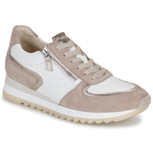 Sneakers basse Gabor 63470 Bianco per donna, eleganti e versatili, perfette per un look alla moda. Design compatto e confortevole, ideali per il tempo libero o occasioni casual. Scegli la qualità Gabor per il tuo stile quotidiano.