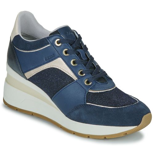 Sneakers basse Geox D ZOSMA Donna, eleganti e comode, ideali per un look casual e alla moda. Perfette per ogni occasione, queste scarpe offrono comfort e stile. Acquista ora per aggiungere un tocco di classe al tuo guardaroba.