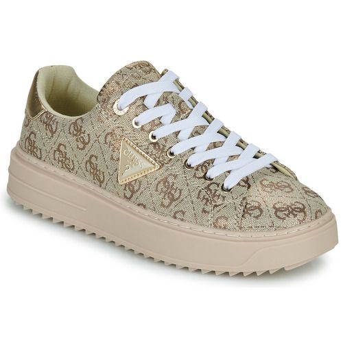 Sneakers basse Donna Guess DENESA12, eleganti e trendy, perfette per un look casual e moderno. Realizzate con materiali di alta qualità, queste sneakers offrono comfort e stile, ideali per ogni occasione. Aggiungi un tocco di classe al tuo guardaroba con le Guess DENESA12. Acquista ora le tue sneakers basse online!