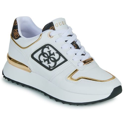 Sneakers basse Guess KOYAA Donna, eleganti e alla moda, ideali per ogni occasione. Design raffinato e dettagli trendy, perfette per completare il tuo look casual. Scopri il comfort e lo stile delle sneakers Guess KOYAA, il must-have per le fashioniste. Disponibili in diverse taglie per adattarsi a ogni esigenza.