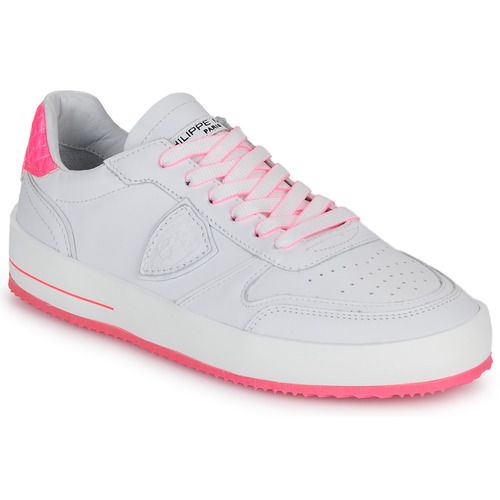 Sneakers basse Philippe Model NICE LOW WOMAN per donna, eleganti e confortevoli, in pelle di alta qualità, ideali per look casual e chic. Acquista il tuo paio di scarpe alla moda, perfette per ogni occasione, disponibili in diverse colorazioni.
