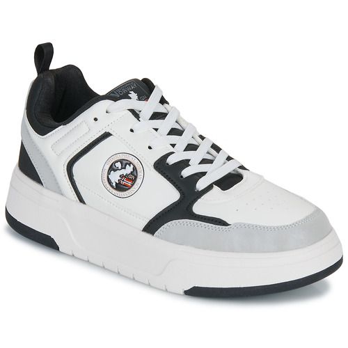 Sneakers uomo Geographical Norway OASIS in bianco, design elegante e moderno, perfette per ogni occasione. Scarpe sportive di alta qualità, ideali per comfort e stile. Acquista ora le Sneakers Geographical Norway OASIS Bianco per un look trendy e alla moda.