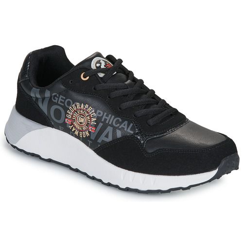 Sneakers da uomo Geographical Norway OTAG in colore nero, realizzate con materiali di alta qualità per garantire comfort e stile. Queste sneakers versatili sono ideali per casual wear e attività all'aperto, perfette da abbinare a qualsiasi outfit. Acquista le Geographical Norway OTAG nere e aggiungi un tocco di eleganza al tuo guardaroba.