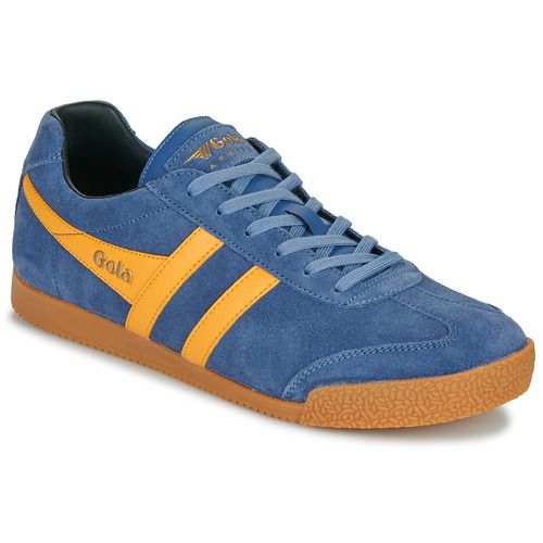Sneakers Uomo Gola Harrier Blu: eleganti scarpe sportive dal design classico, realizzate in materiali di alta qualità. Perfette per il tempo libero e per un look casual-chic, queste sneakers offrono comfort e stile. Acquista ora le Gola Harrier Blu per un passo deciso e alla moda!