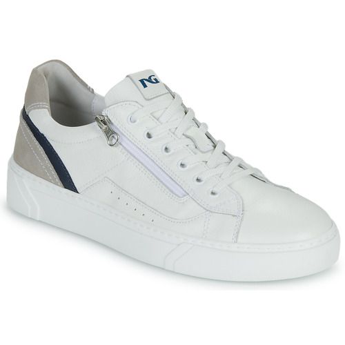 Sneakers Uomo NeroGiardini E400241U in Bianco e Nero, design elegante e sportivo, ideale per abbinamenti casual, comfort ottimale e materiali di alta qualità, perfette per ogni occasione. Acquista le tue nuove sneakers NeroGiardini per un tocco di stile unico.