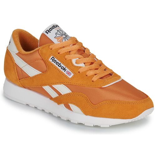 "Sneakers Uomo Reebok Classic CLASSIC NYLON Arancio: eleganti e versatili, queste scarpe sportive offrono un design iconico e comfort ideale per ogni occasione. Perfette per un look trendy, delle Reebok Classic CLASSIC NYLON non possono mancare nel guardaroba di ogni appassionato di moda e sport."