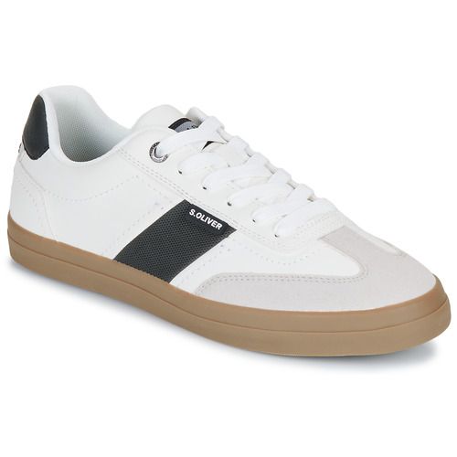 Sneakers Uomo S.Oliver Bianco: eleganti, comode e leggere, queste scarpe sportive sono perfette per il tuo stile quotidiano. Realizzate con materiali di alta qualità, offrono una vestibilità ottimale e un design moderno. Ideali per ogni occasione, dall'abbigliamento casual alle uscite con amici. Aggiungi un tocco di classe al tuo guardaroba con le Sneakers Uomo S.Oliver Bianco. 