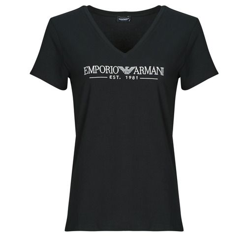 T-shirt Emporio Armani TOP EW000409 maniche corte per donna, elegante e alla moda, ideale per outfit casual e sportivi. Realizzata con materiali di alta qualità, offre comfort e stile in ogni occasione. Perfetta per l'estate e facile da abbinare a qualsiasi look. Acquista ora per aggiungere un tocco di classe al tuo guardaroba.