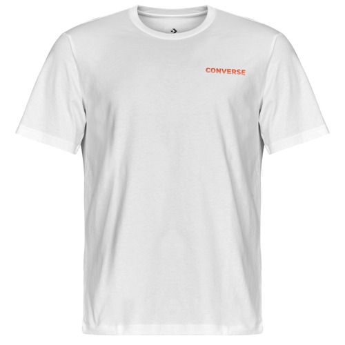 T-shirt bianca da uomo Converse OTHERWORLDLY TRANSMISSIONS con maniche corte, design moderno e versatile, ideale per il casual e il tempo libero. Acquista ora la T-shirt Converse per un look trendy e comodo.