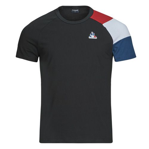 T-shirt uomo Le Coq Sportif BAT SP TEE SS N°1 M Nero, t-shirt maniche corte in cotone di alta qualità per un comfort ottimale. Design moderno e versatile, perfetta per look casual e sportivi. Disponibile in taglia M, ideale per ogni occasione. Acquista ora per un guardaroba alla moda!