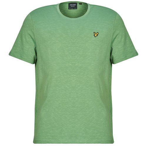 T-shirt Lyle & Scott Slub Verde maniche corte per uomo, ideale per un look casual e alla moda. Realizzata in cotone di alta qualità, questa T-shirt offre comfort e stile. Perfetta per abbinamenti versatili, è un must-have nel guardaroba maschile. Acquista ora la T-shirt Lyle & Scott per esprimere la tua personalità con eleganza.