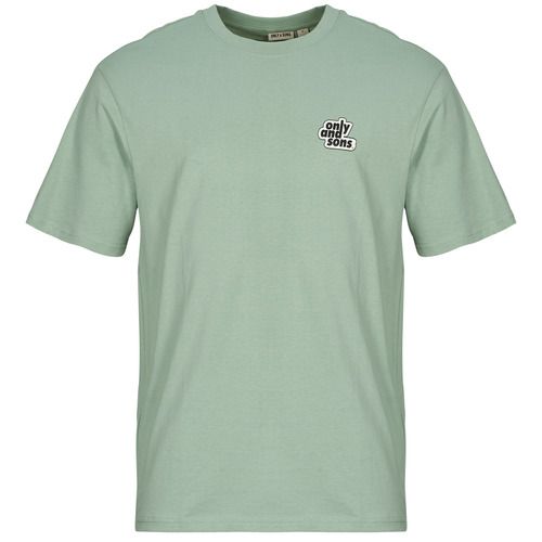 T-shirt verde Only & Sons ONSFLOWER da uomo, maniche corte, ideale per un look casual e alla moda. Perfetta per la stagione primaverile e estiva, realizzata in tessuto leggero e comodo. Aggiungi stile al tuo guardaroba con la T-shirt Only & Sons ONSFLOWER Verde, un must-have per ogni uomo attento alla moda.