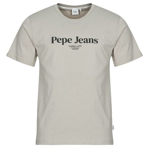 T-shirt Beige da uomo Pepe Jeans DALE TEE con maniche corte, ideale per un look casual e alla moda. Realizzata in tessuto morbido e leggero, questa maglietta è perfetta per la stagione primaverile ed estiva. Design versatile che si abbina facilmente a pantaloni, jeans o shorts. Aggiungi un tocco di stile al tuo guardaroba con questa T-shirt Pepe Jeans DALE TEE.