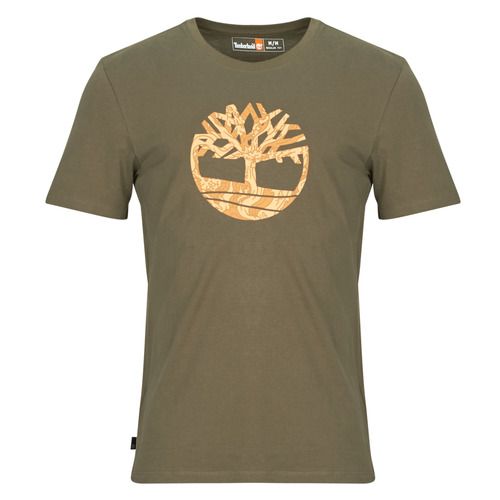 T-shirt uomo Timberland KENNEBEC RIVER CAMO TREE LOGO verde, maniche corte, perfetta per un look casual e alla moda. Realizzata in materiale di alta qualità, ideale per le attività all'aperto e il tempo libero. Design camo con logo Timberland, disponibile in diverse taglie. Acquista ora la tua t-shirt Timberland per un outfit unico e trendy!