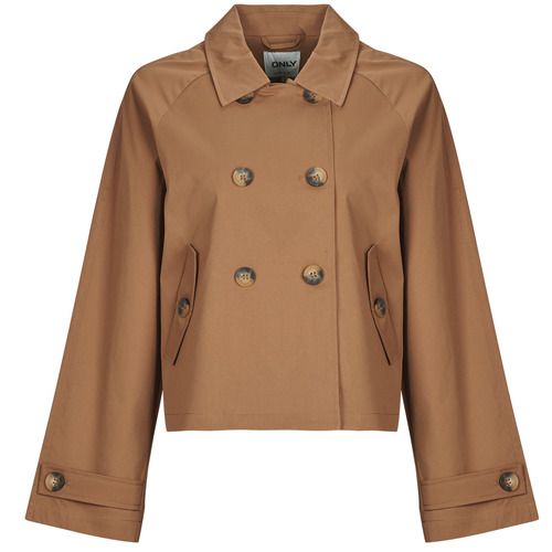 Trench Donna ONLAPRIL di Only, elegante e alla moda. Perfetto per ogni stagione, questo trench è caratterizzato da un design raffinato e dettagli trendy, ideale per completare il tuo look. Realizzato con materiali di alta qualità, offre comfort e stile, perfetto per occasioni casual o formali. Aggiungi un tocco di classe al tuo guardaroba con il trench Only ONLAPRIL.