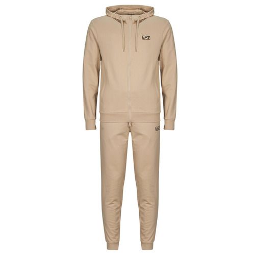 Tuta uomo Emporio Armani EA7 TRAIN CORE ID T-SUIT 8NPV63 beige, elegante completo sportivo in tessuto leggero, ideale per allenamento e tempo libero. Design moderno con dettagli distintivi del marchio Emporio Armani EA7, perfetta per un look casual e sportivo. Acquista la tuta uomo EA7 per un comfort e uno stile senza pari.