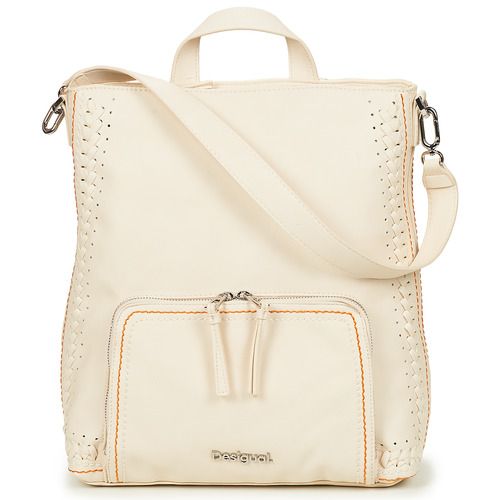 Zaini donna Desigual  TRAMA BACKPACK PRETORIA  Bianco Desigual 8445110671078