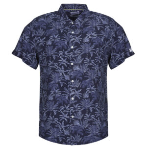 Camicia a maniche corte  Deeluxe  WILLSON  Marine -  Camicie a maniche corte Uomo