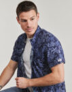 Camicia a maniche corte Deeluxe WILLSON Marine Camicie a maniche corte Uomo - 5
