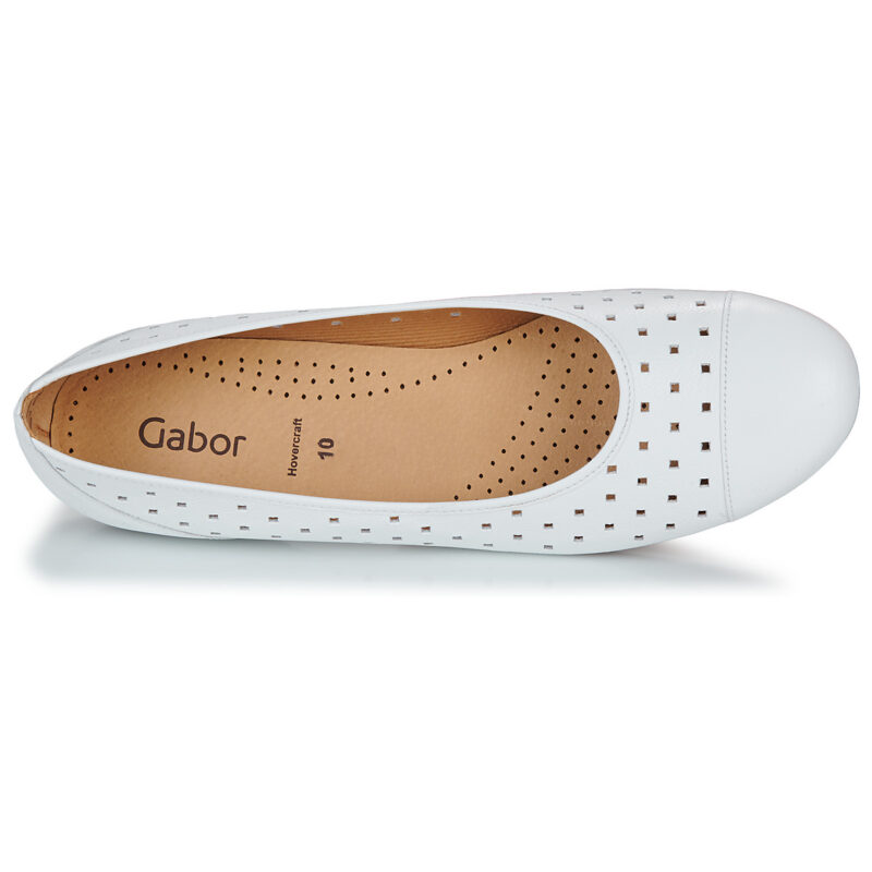 Gabor  8416921  Bianco -  Ballerine Donna - 6