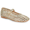 JB Martin TRICIA Gold Women's Flats
