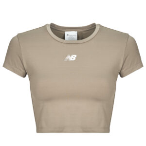 T-shirt  New Balance  NB Harmony Fitted T-Shirt  Beige -  T-shirt maniche corte Donna